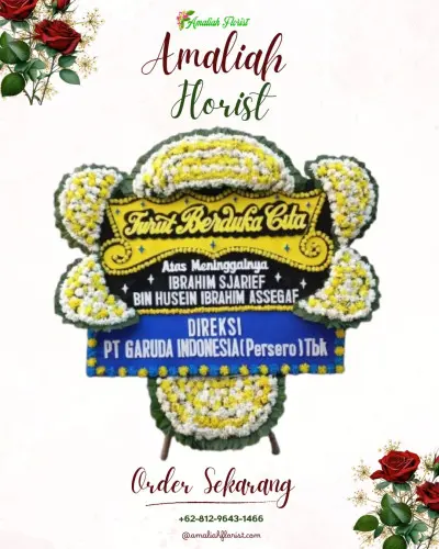 Papan Bunga Duka di Lebung Gajah